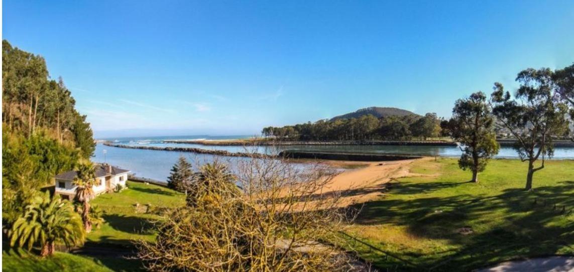 Playa Del Puntal Villaviciosa Asturias Lujo Primera Linea Playa Kültér fotó