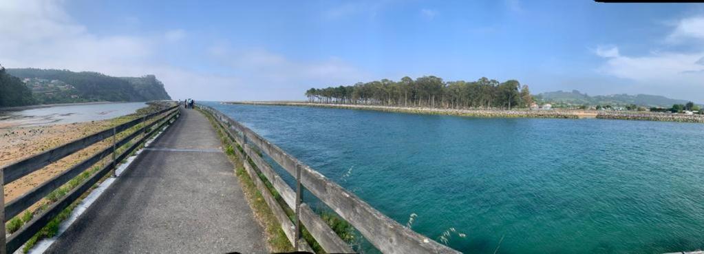 Playa Del Puntal Villaviciosa Asturias Lujo Primera Linea Playa Kültér fotó