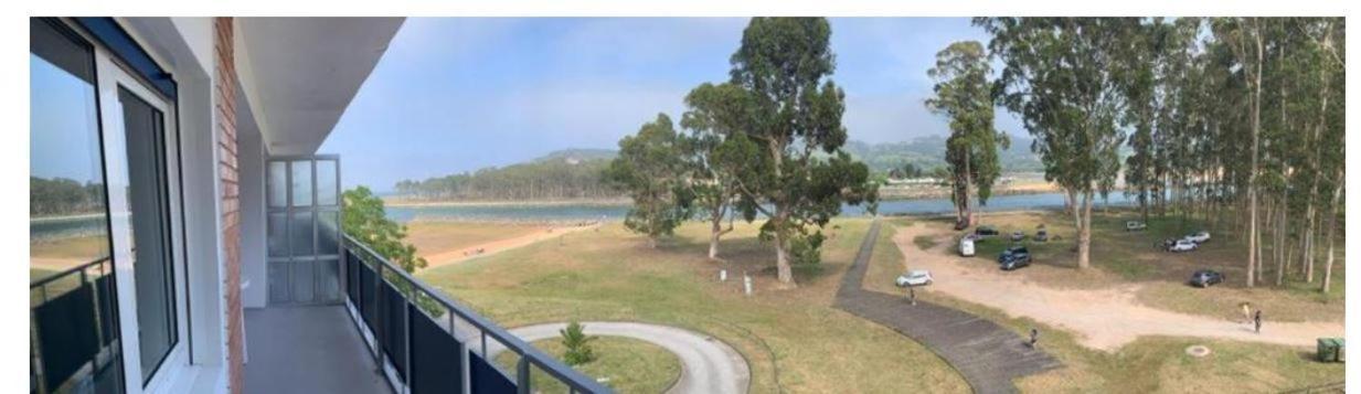 Playa Del Puntal Villaviciosa Asturias Lujo Primera Linea Playa Kültér fotó