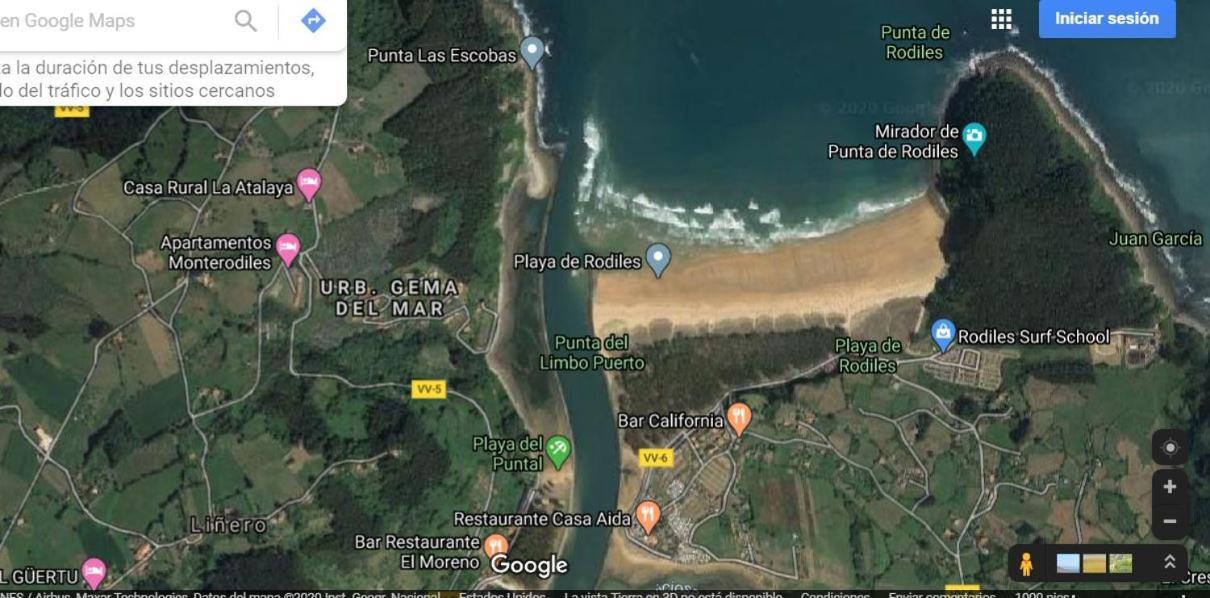 Playa Del Puntal Villaviciosa Asturias Lujo Primera Linea Playa Kültér fotó