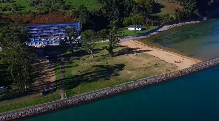 Playa Del Puntal Villaviciosa Asturias Lujo Primera Linea Playa Kültér fotó